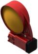 Schake LED-bakenlamp PowerNox, met schemerautomaat, rood