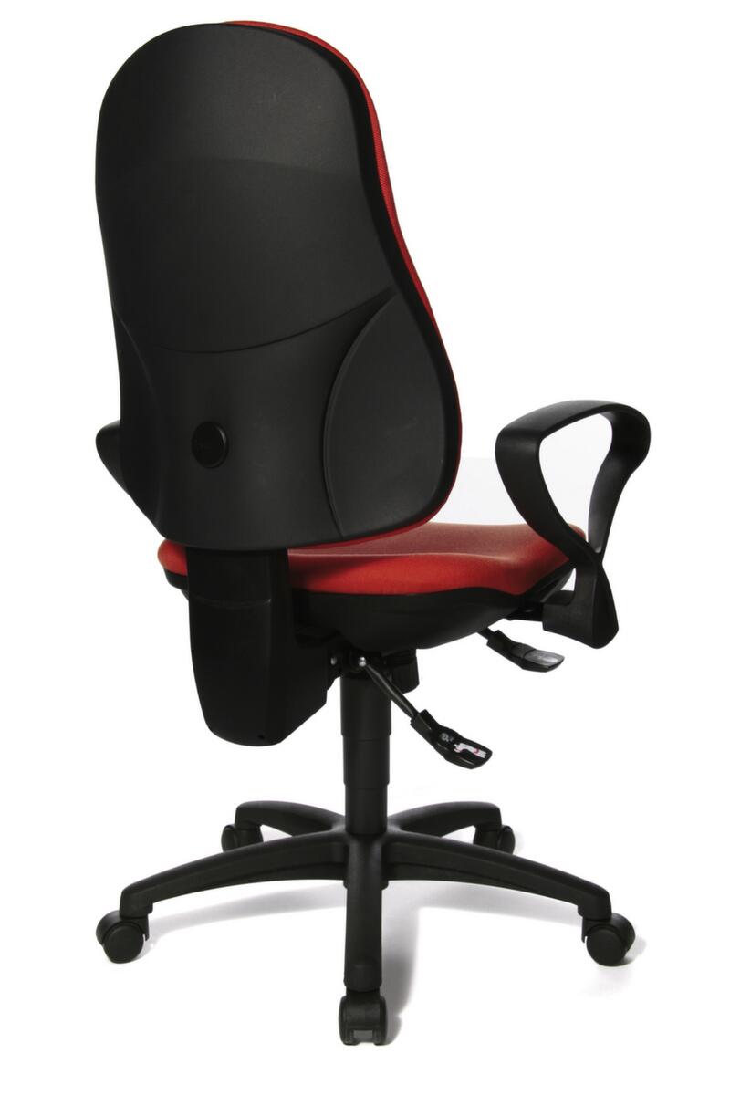 Topstar Bureaustoel Support SY met ergonomisch gevormde zitting, rood  ZOOM