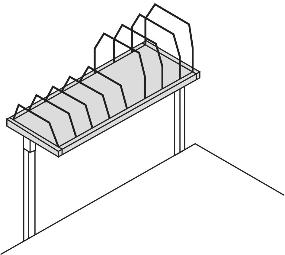 Rocholz Tijdschrift voor de bouw 2000 voor paktafel, hoogte 400 mm  ZOOM