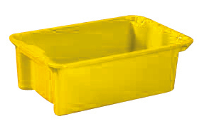 Draaistapelbak, geel, inhoud 34 l  ZOOM