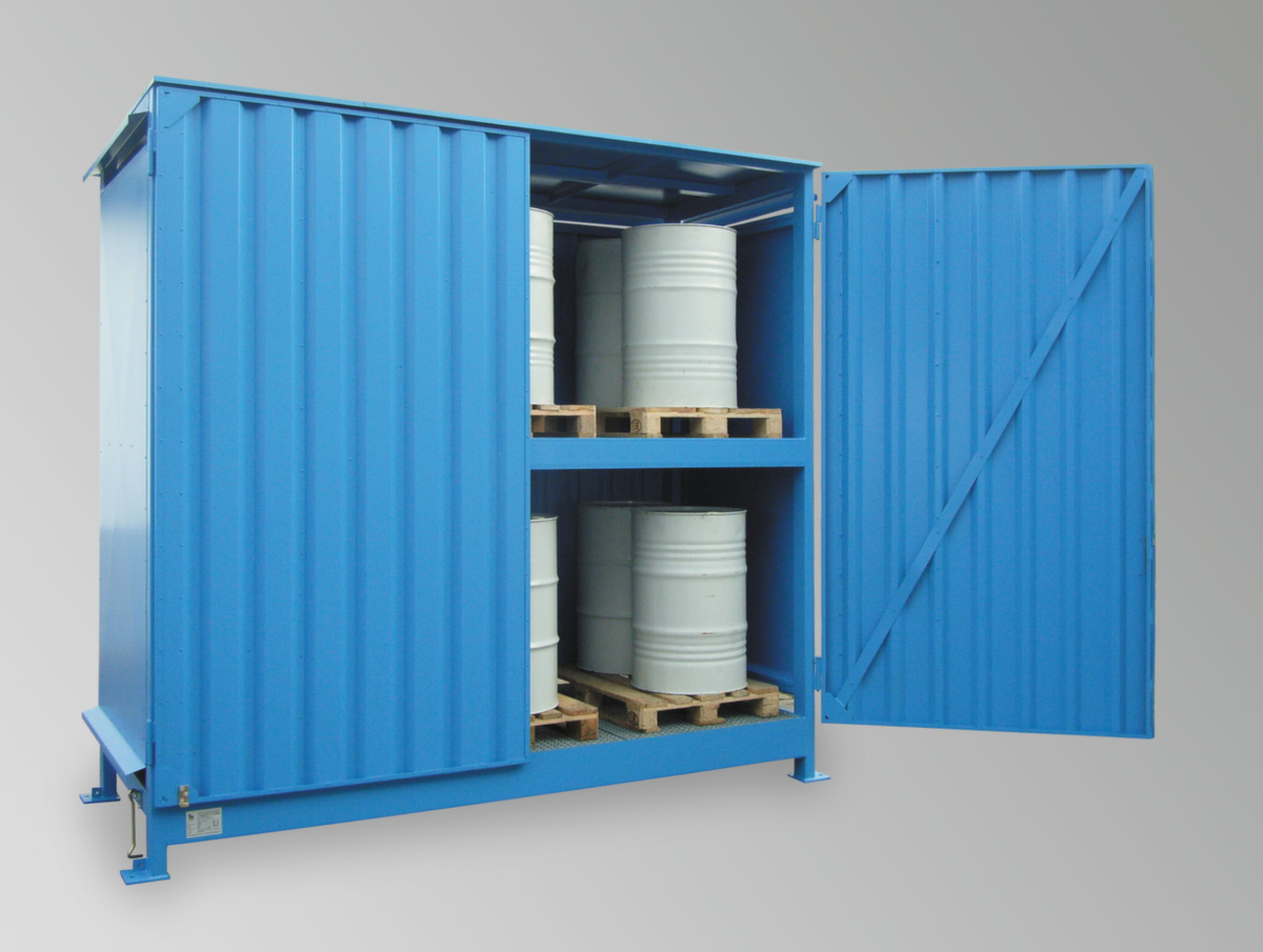 Lacont Stellingcontainer voor gevaarlijke stoffen voor maximaal 12 IBC  ZOOM