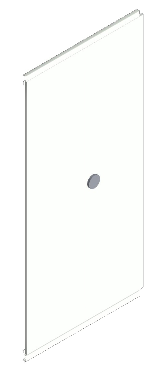 hofe Openslaande deur voor inhaakstelling, hoogte x breedte 2000 x 1000 mm