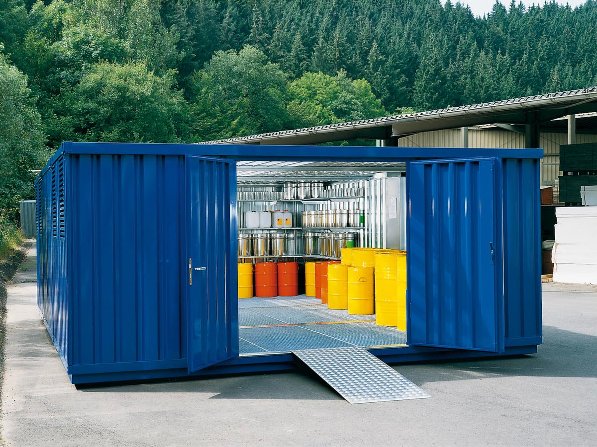 Säbu Oversteekbrug voor materiaalcontainer, draagvermogen 1000 kg  ZOOM