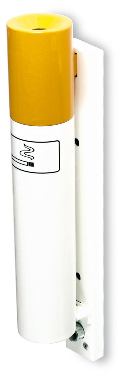 Asbak in sigarettenlook, RAL9010 zuiver wit  ZOOM