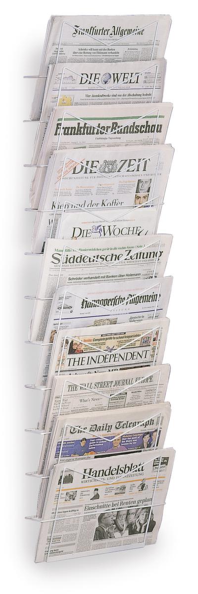 Wandhouder voor kranten en tijdschriften