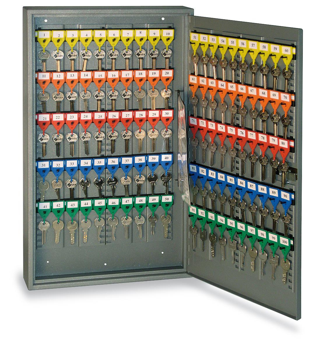 Rieffel Sleutelkast met Visu-Color-systeem en cilinderslot  ZOOM
