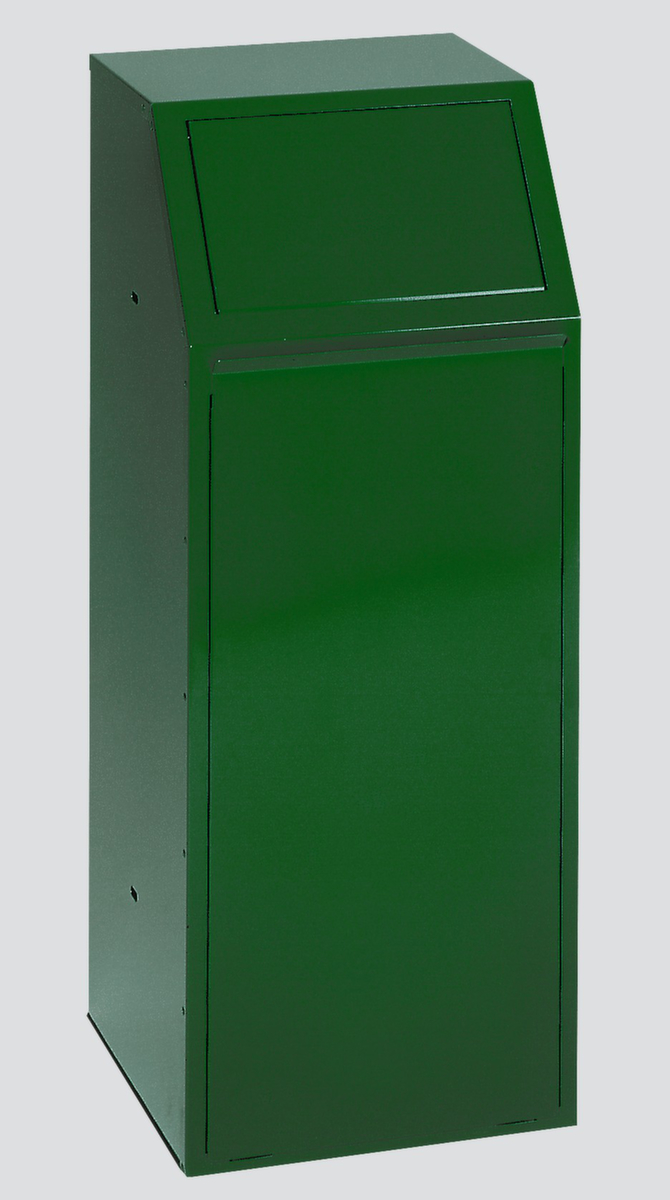 VAR Afvalverzamelaar P 80, 68 l, RAL6001 smaragdgroen, deksel RAL6001 smaragdgroen  ZOOM