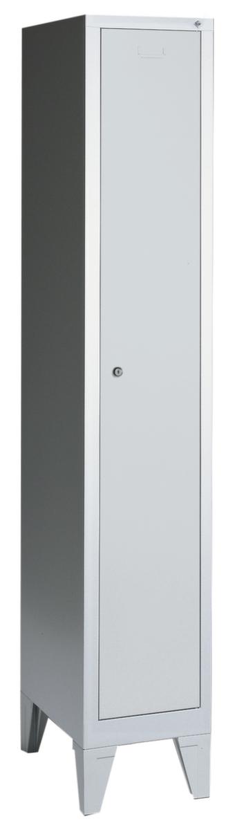 C+P Garderobekast Classic met 1 compartiment - gladde deur, vakbreedte 400 mm  ZOOM