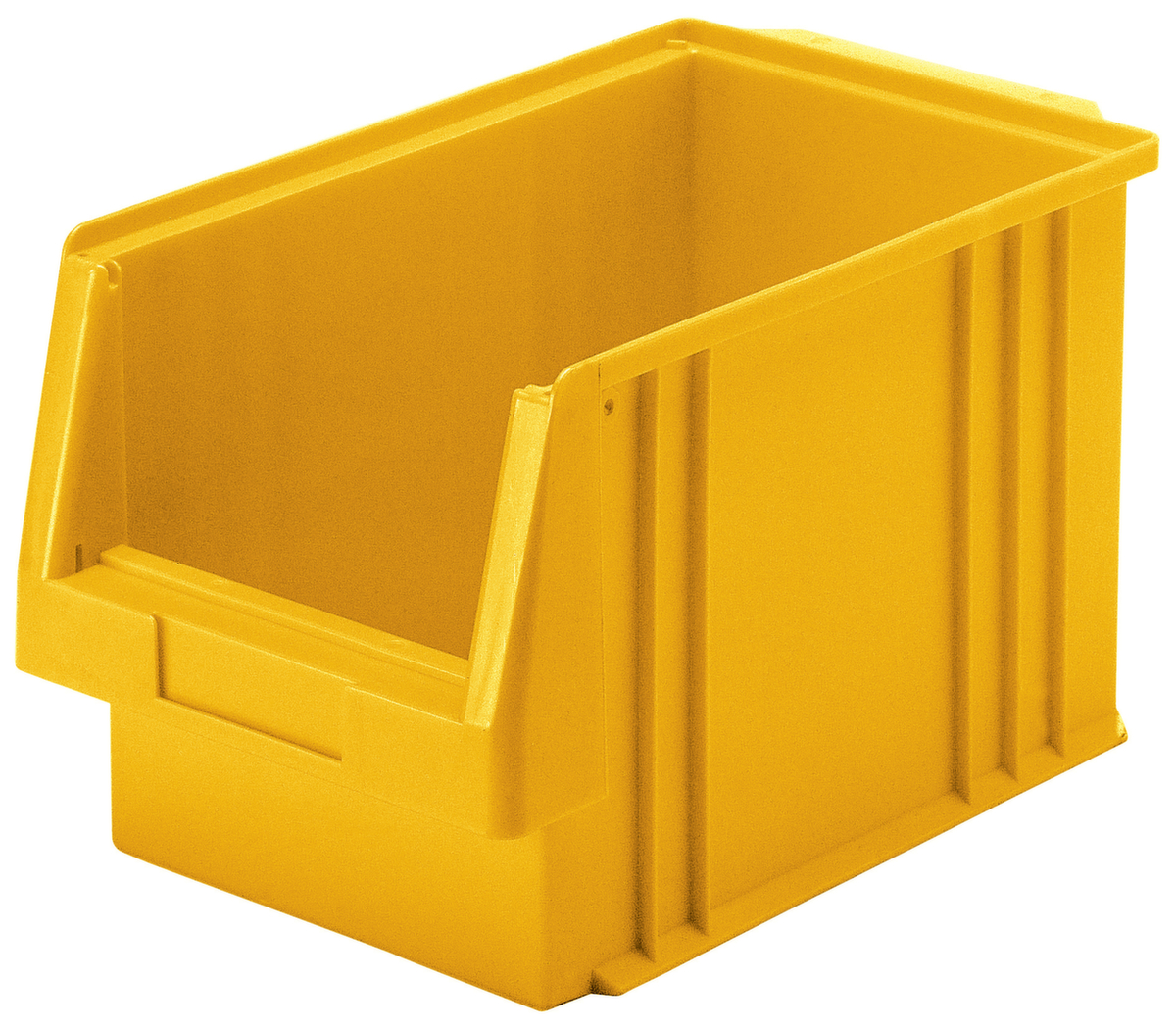 Lakape Stapelbare zichtbak Eco geschikt voor rollenbaan, geel, diepte 330 mm, polypropyleen  ZOOM