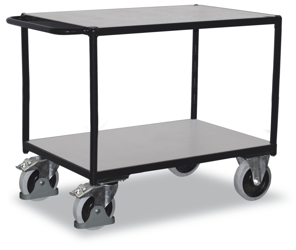 VARIOfit ESD-tafelwagen 1000x600 mm, draagvermogen 500 kg, 2 etages  ZOOM