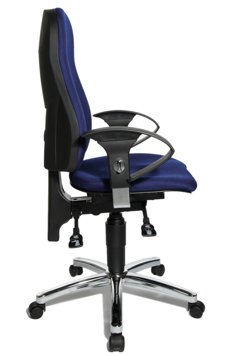 Topstar bureaustoel Sitness 10 met permanent-contactmechanisme, blauw  ZOOM