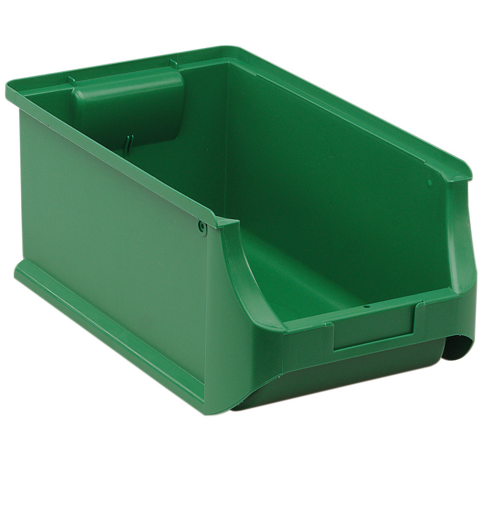 Allit Zichtbak ProfiPlus Box 4, groen, diepte 355 mm, polypropyleen  ZOOM