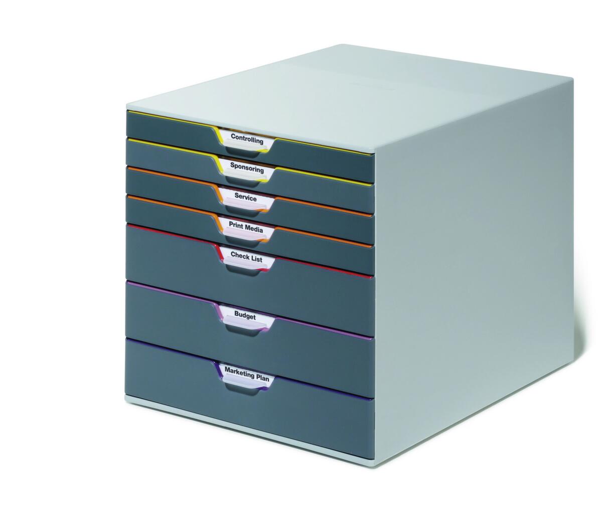 Durable Ladeblok VARICOLOR® in grijs, voor DIN A4/DIN C4/Folio  ZOOM