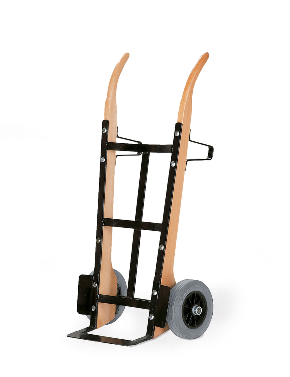 Rollcart houten zakkensteekwagen, draagvermogen 250 kg, TPE banden  ZOOM