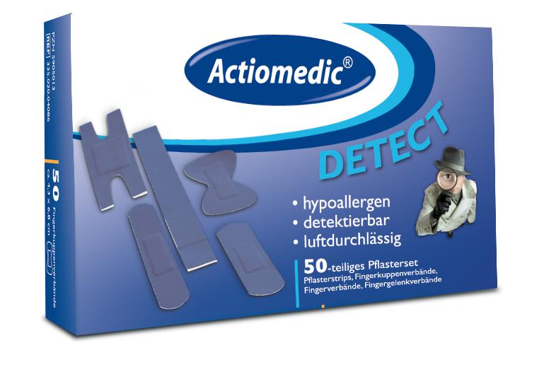 actiomedic Pleisterset, ademend, detecteerbaar, elastisch en hypoallergeen  ZOOM