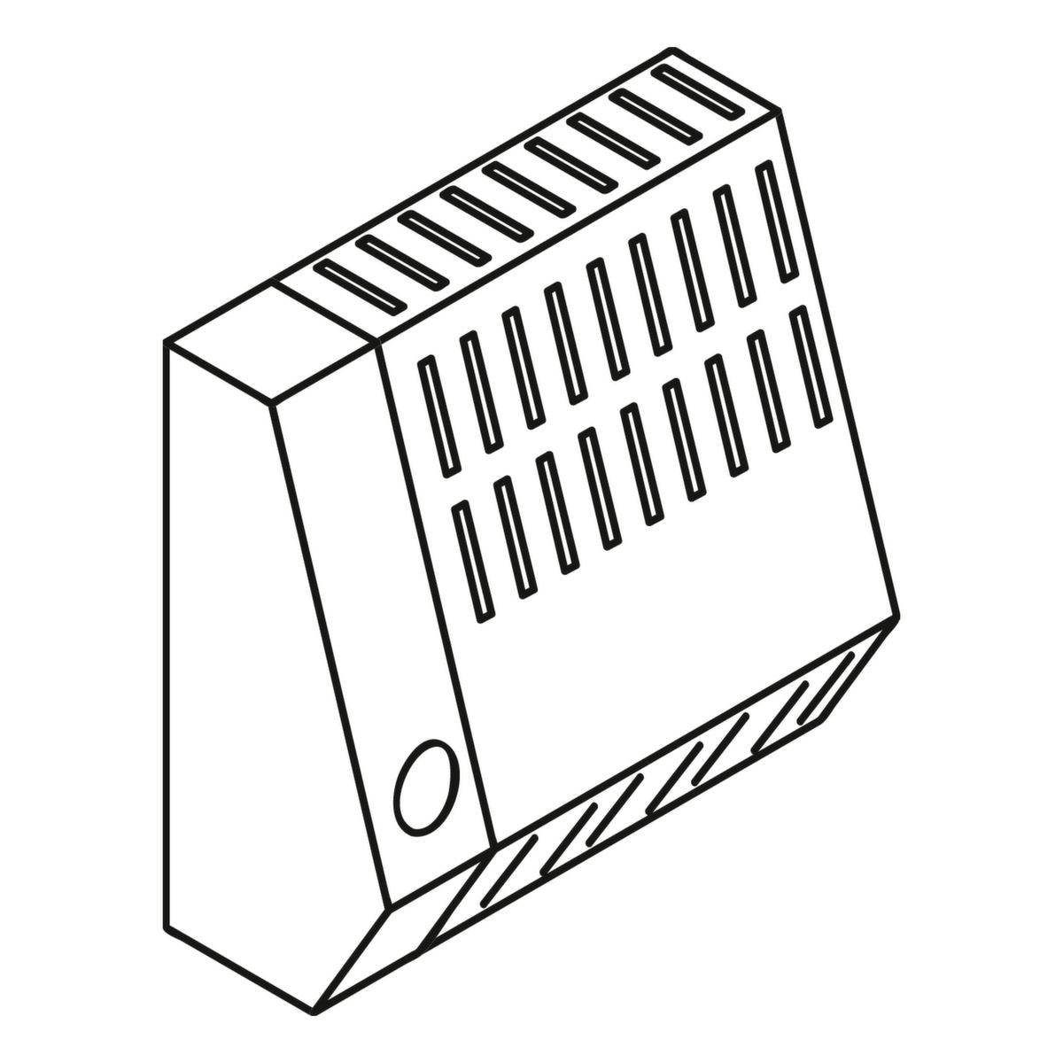 Säbu Vorstmonitor voor materiaal- en sanitaire container  ZOOM