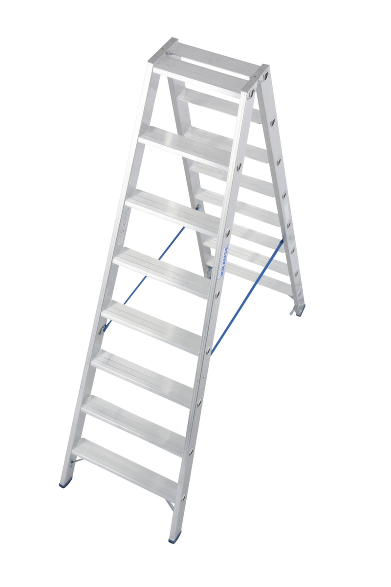 Krause Ladder STABILO® Professional, 2 x 8 trede(n) met traanplaatprofiel  ZOOM