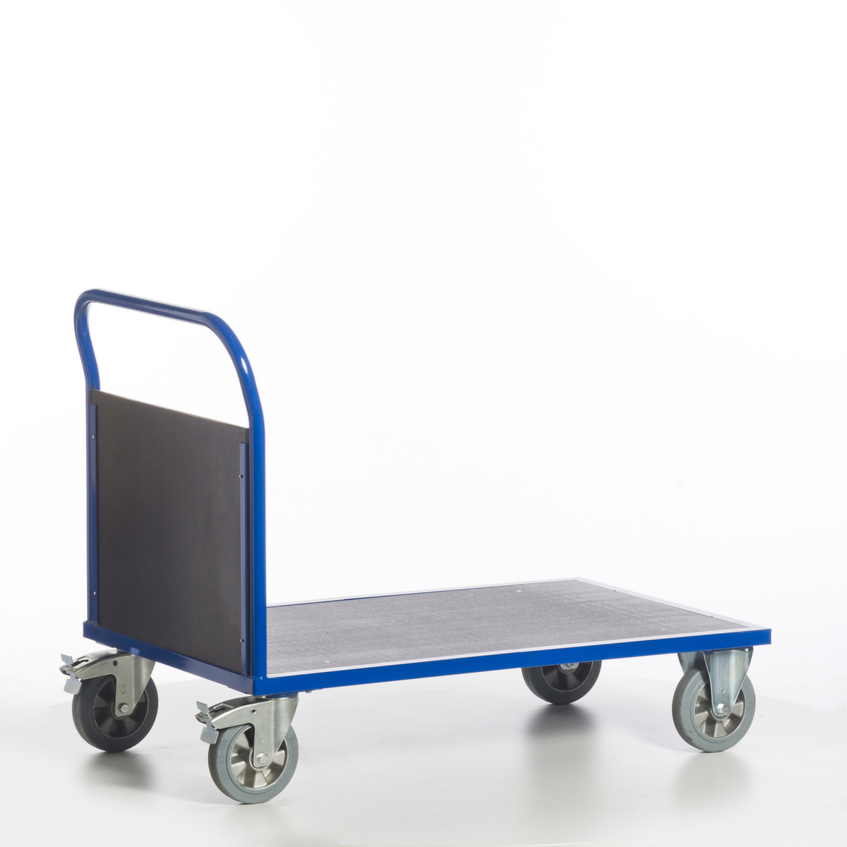Rollcart Voorwandwagen met anti-slip laadruimte, draagvermogen 1200 kg, laadvlak lengte x breedte 1200 x 800 mm  ZOOM