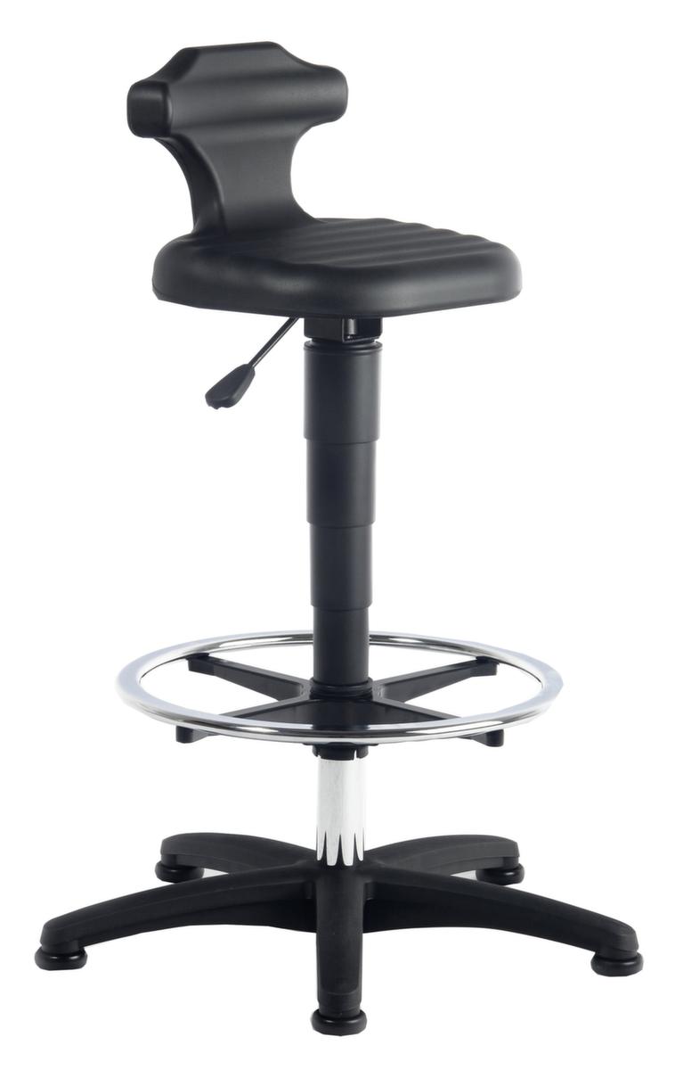bimos Sta-zitstoel Flex 3, zithoogte 510 - 780 mm, onderstel zwart  ZOOM