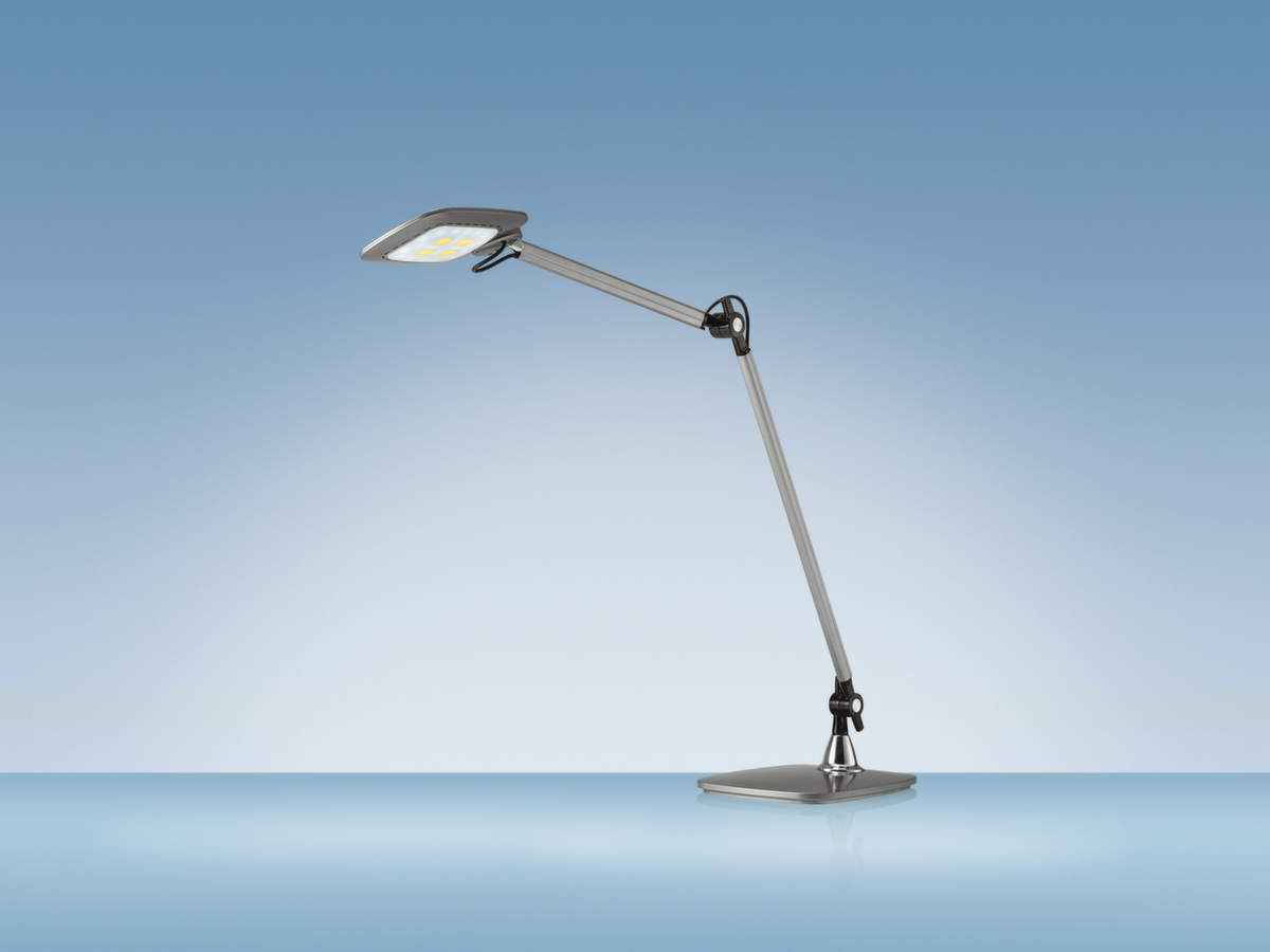 Hansa LED-bureaulamp E-Motion met sensorschakelaar, licht daglicht- tot warmwit, zilverkleurig  ZOOM