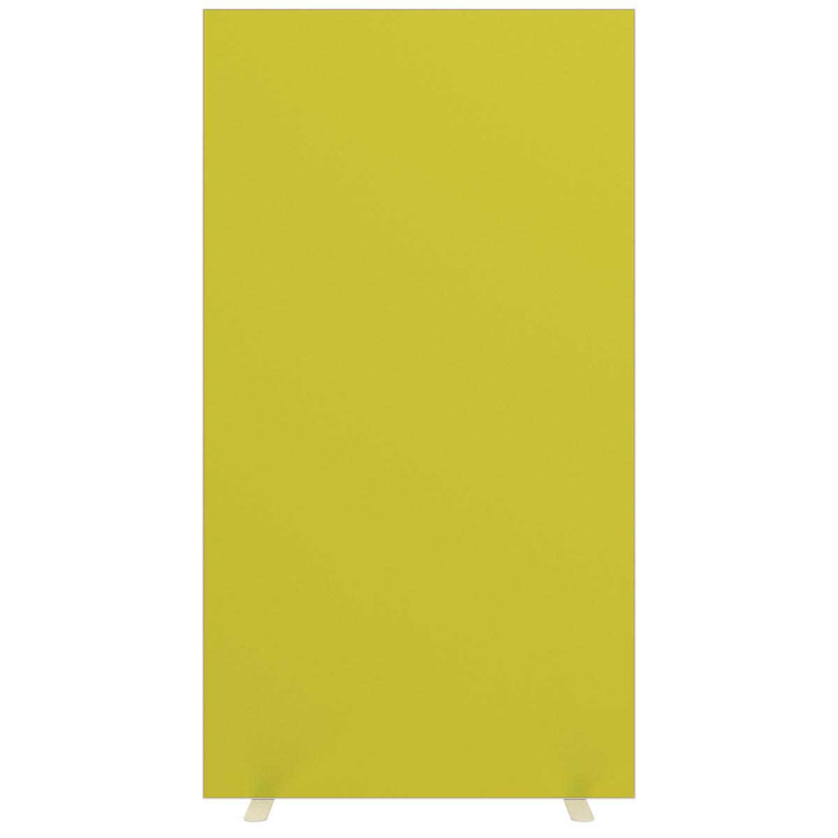 Paperflow Scheidingswand tweezijdig bekleed met stof, hoogte x breedte 1740 x 940 mm, wand groen  ZOOM