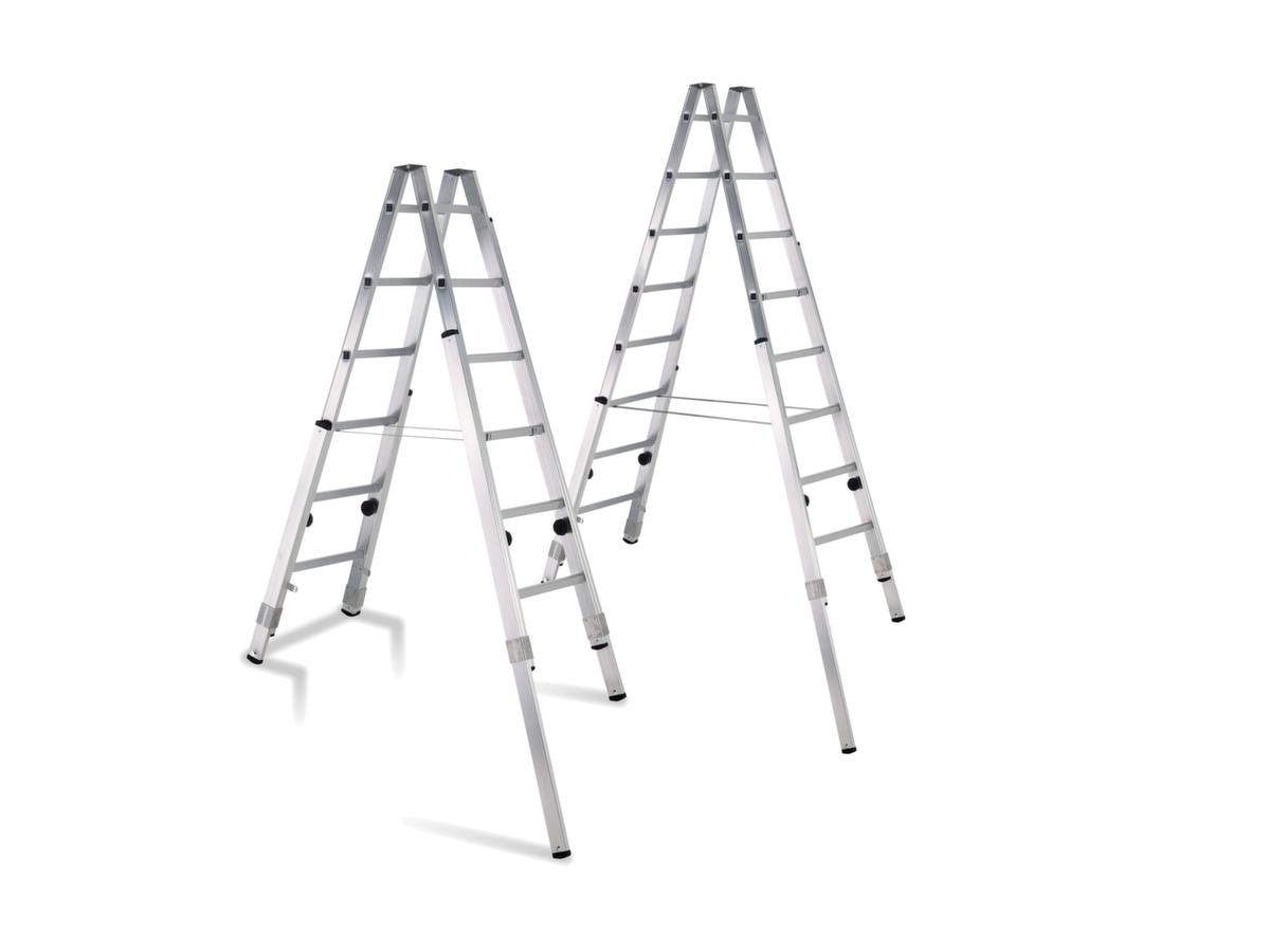 ZARGES Ladder voor op de trap met verstelbereik van 0,37 tot 1 m  ZOOM