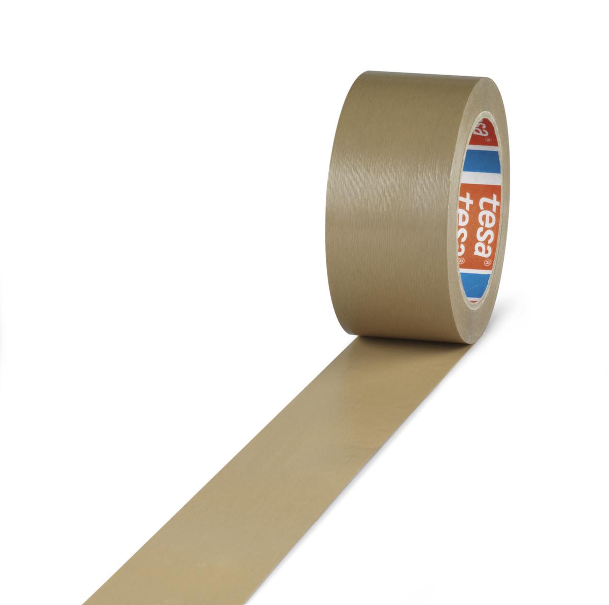tesa PVC-plakband 4100 voor pakketten tot 35 kg, lengte x breedte 66 m x 50 mm  ZOOM