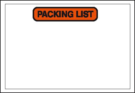 Raja Begeleidende documenttas "Packing List", DIN A6