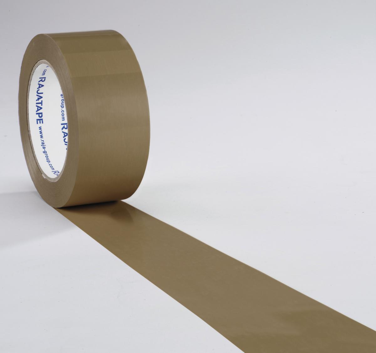 PVC-plakband voor pakketten tot 35 kg, lengte x breedte 100 m x 50 mm  ZOOM