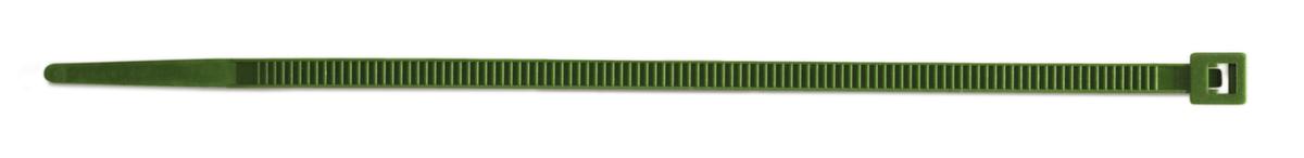 Kabelbinder, lengte 140 mm, groen  ZOOM