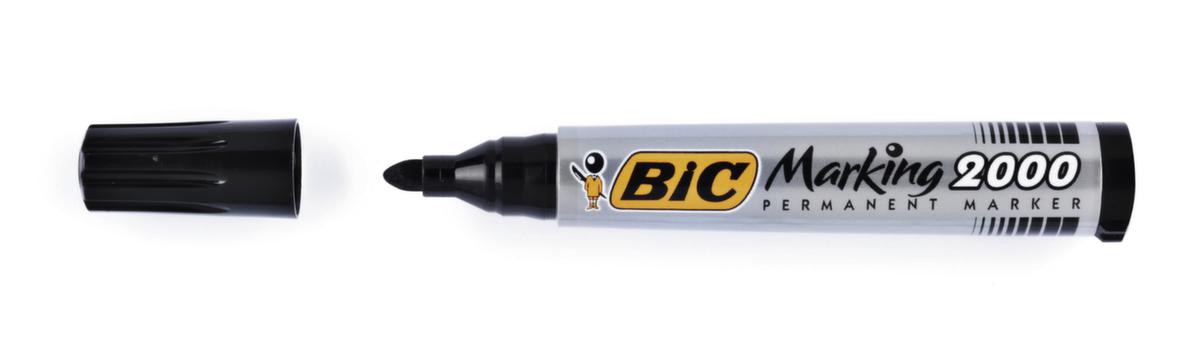 BIC® Permanente marker, tekenkleur zwart  ZOOM