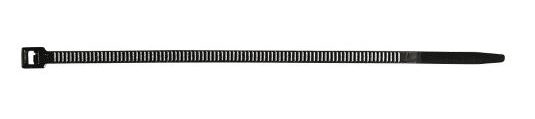 Kabelbinder, lengte 200 mm, zwart
