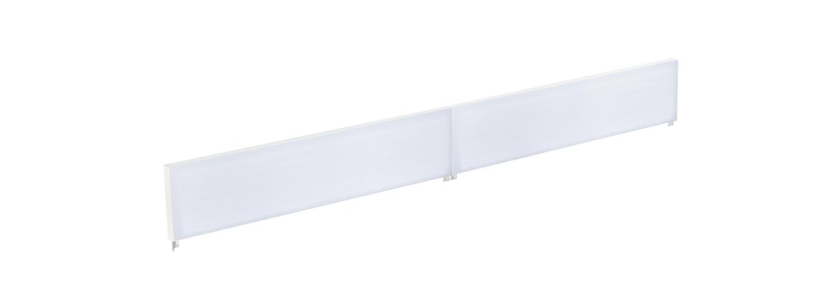 Paperflow Tafelscheidingswand, hoogte x breedte 330 x 1400 mm, wand wit