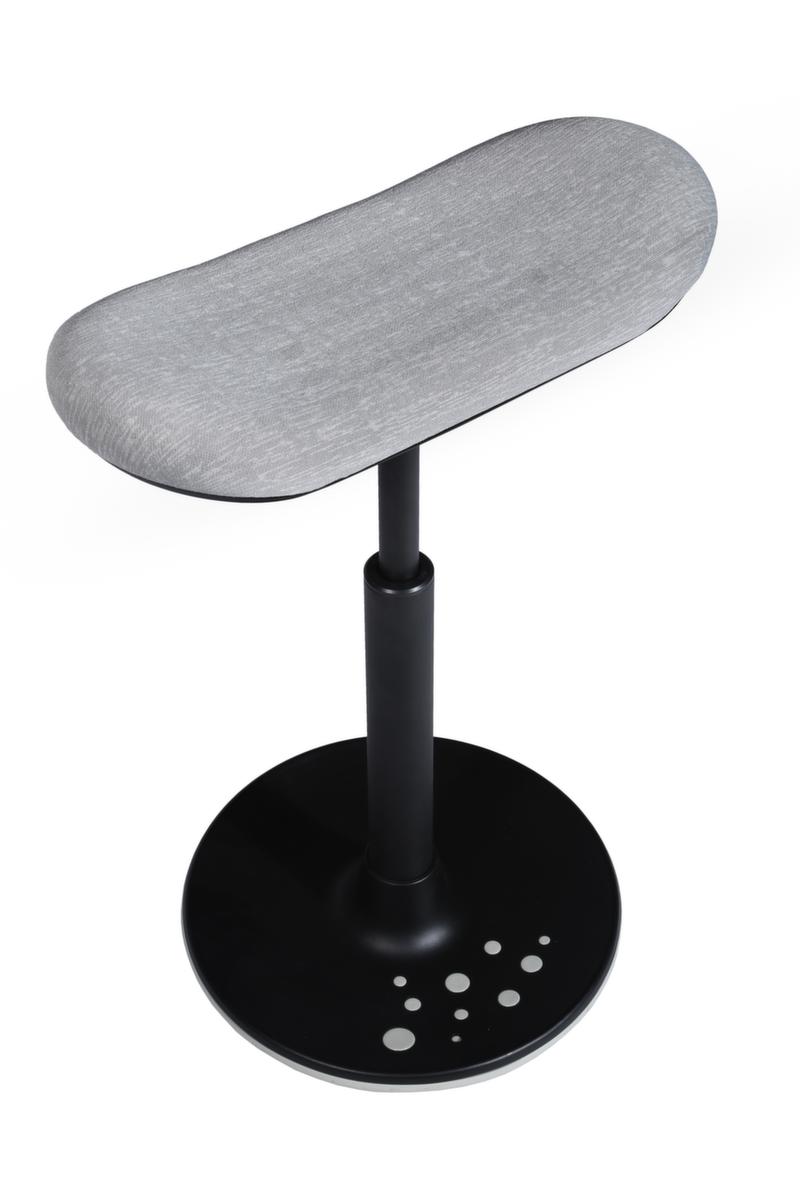 Topstar Zit-/stahulp Sitness H2 met skateboard zitting, zithoogte 570 - 770 mm, zitting grijs  ZOOM