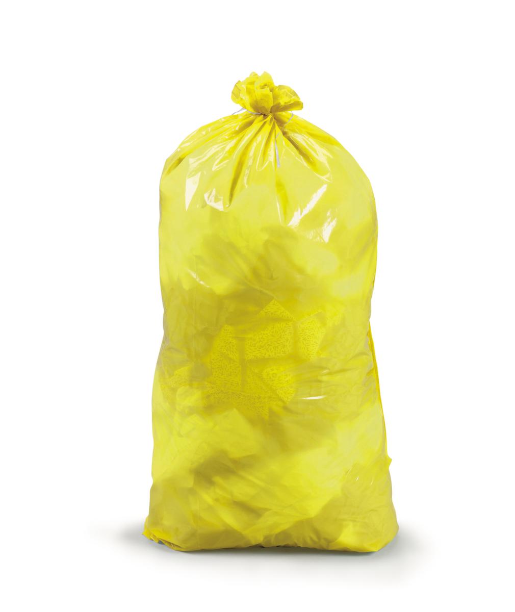 Raja Scheurvaste vuilniszak met sluitband, 60 l, geel  ZOOM