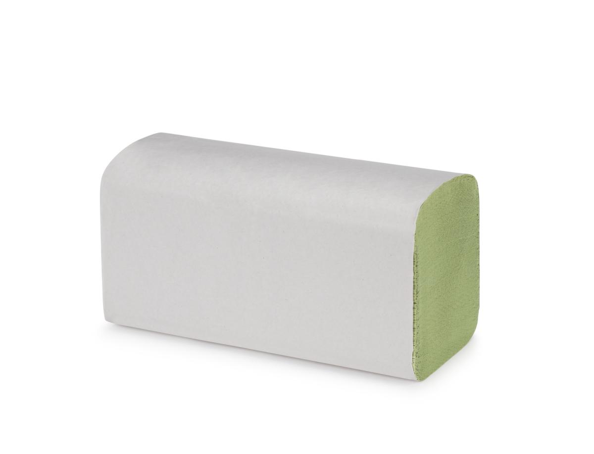 Papieren handdoeken Eco van tissue met V-vouw, cellulose  ZOOM