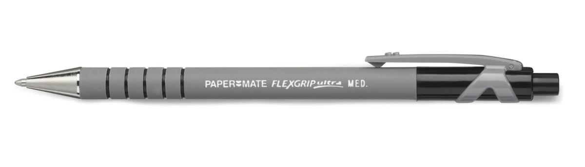 PAPERMATE Balpen Flexigrip Ultra, letterkleur zwart, schacht grijs  ZOOM