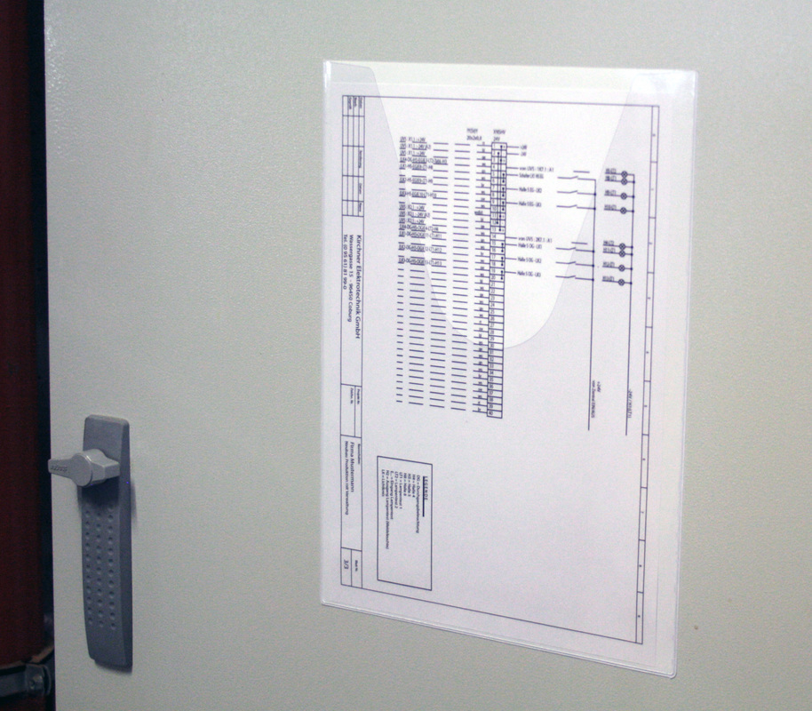 EICHNER Circuitdiagram zakje, DIN A4, achterzijde zelfklevend  ZOOM