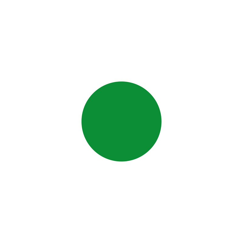 EICHNER Symboolsticker, cirkel, groen  ZOOM