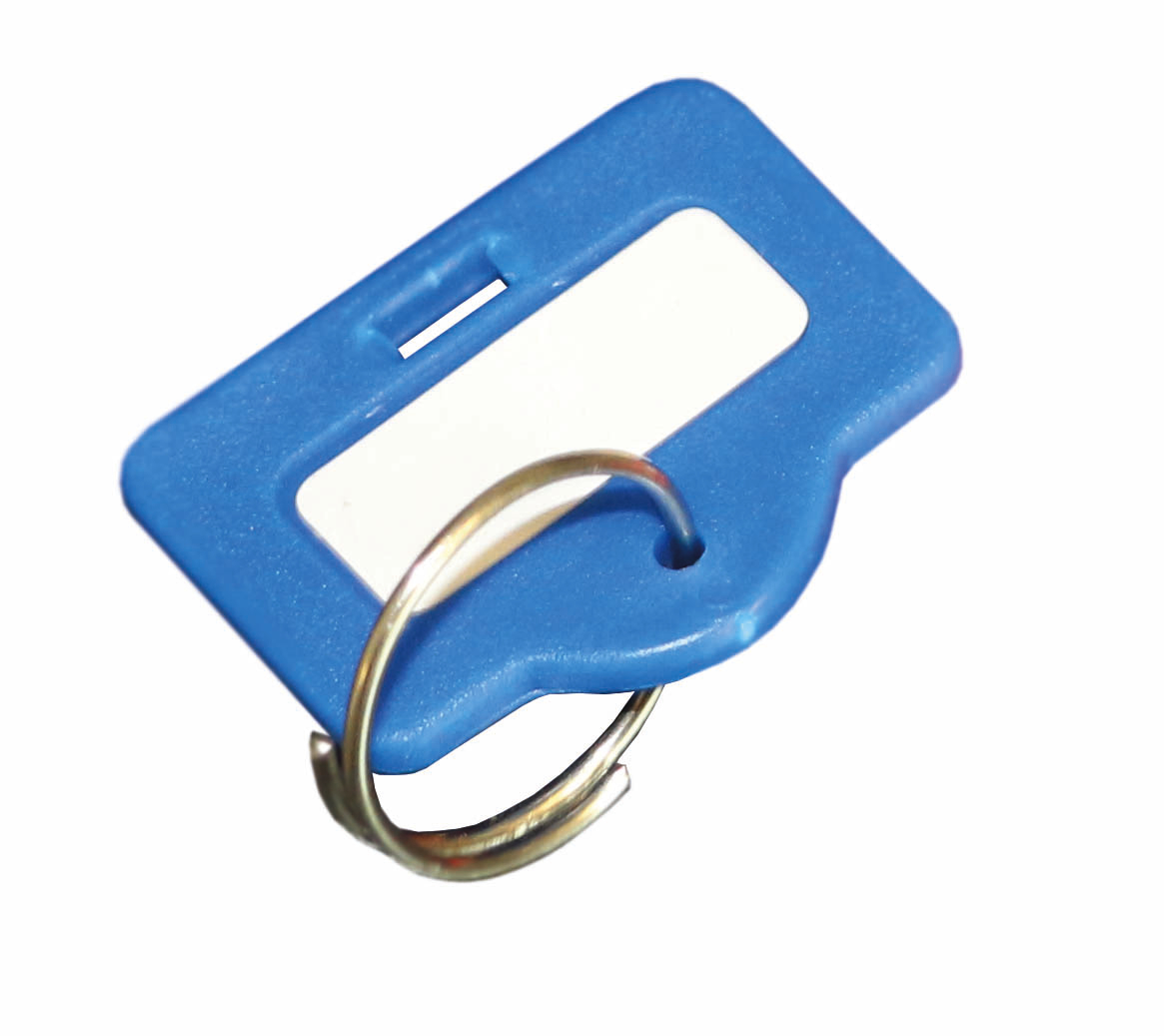 Sleutelhanger voor sleutelkast, blauw  ZOOM