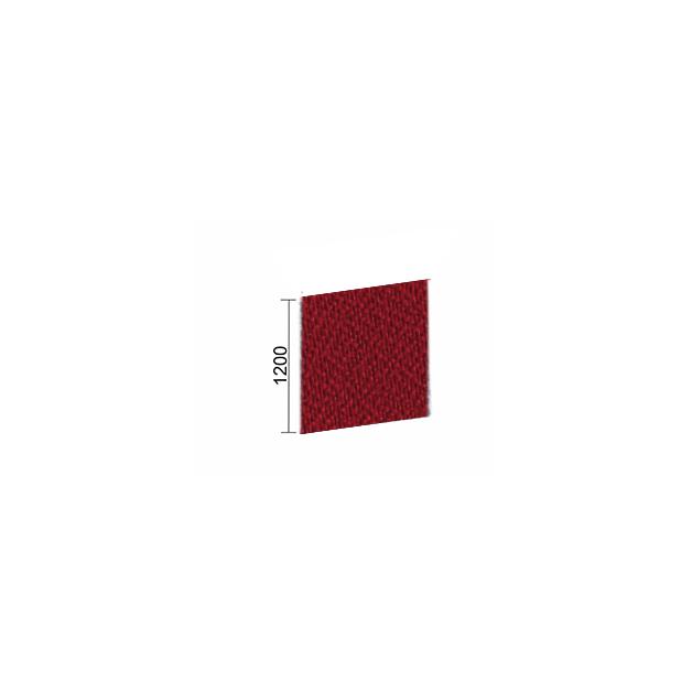 Gera Geluidabsorberende scheidingswand Pro, hoogte x breedte 1800 x 1000 mm, wand rood