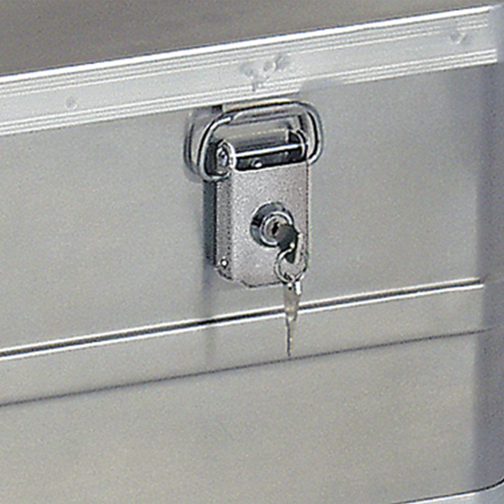 Mortise cilinderslot voor Aluminium transportbox  ZOOM