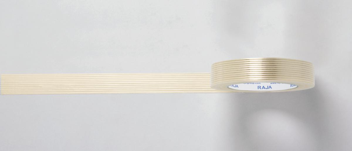 Raja Filamentband in de lengterichting versterkt, lengte x breedte 50 m x 25 mm  ZOOM