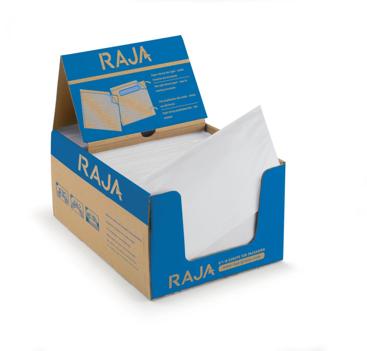 Raja Begeleidende papieren zak in miniverpakking blanco, DIN A5  ZOOM