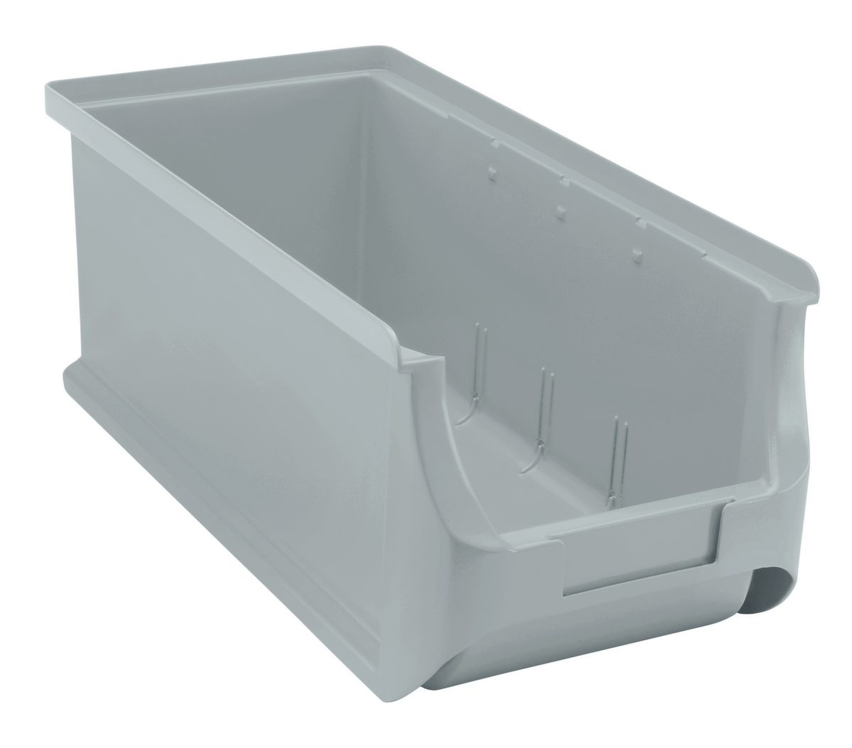 Allit Stapelbare zichtbak ProfiPlus Box 3L, grijs, diepte 320 mm, polypropyleen  ZOOM