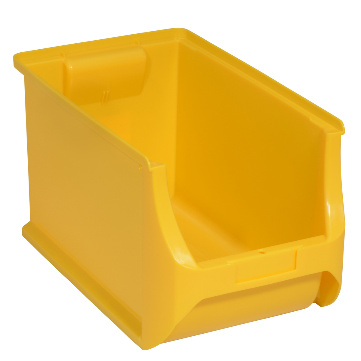 Allit Stapelbare zichtbak ProfiPlus Box 4H, geel, diepte 355 mm, polypropyleen  ZOOM
