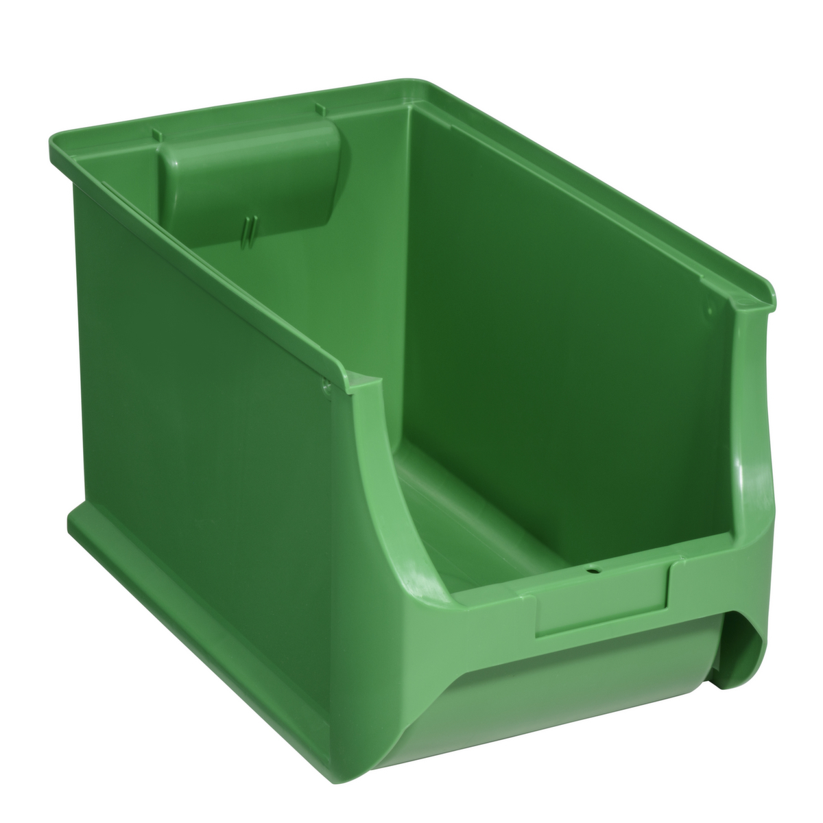 Allit Stapelbare zichtbak ProfiPlus Box 4H, groen, diepte 355 mm, polypropyleen  ZOOM