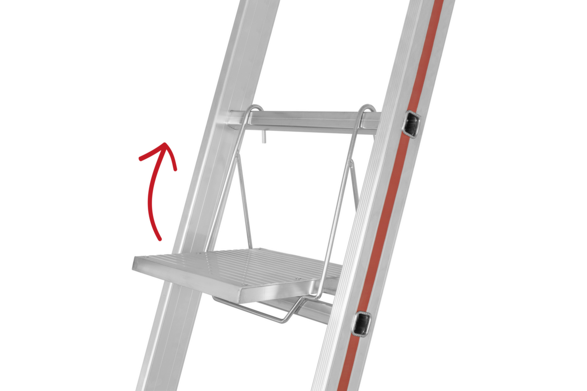 Hymer Ophangen voor staande ladder met sporten, 250 mm  ZOOM
