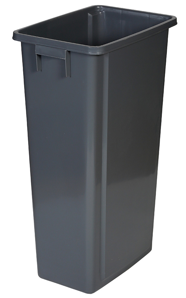 Open inzamelaar van recycleerbare stoffen probbax®, 80 l, grijs  ZOOM