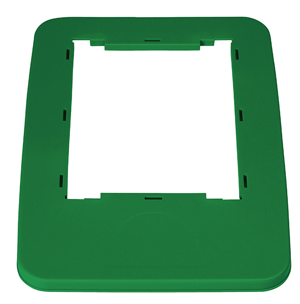 Frame probbax® voor afvalverzamelaar, groen  ZOOM